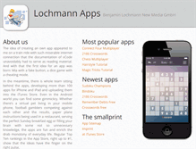 Tablet Screenshot of lochmann-apps.de